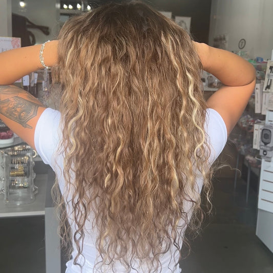 JM Custom Curly K-Tip Extensions