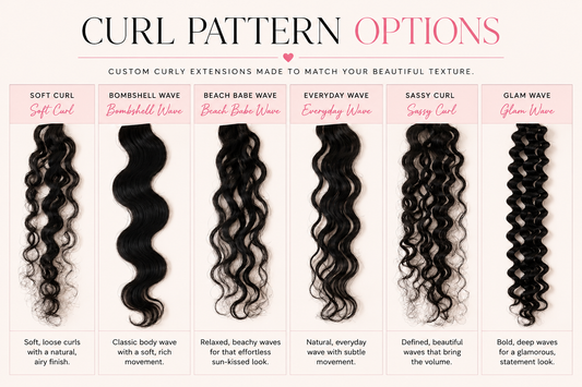 JM Custom Curly K-Tip Extensions